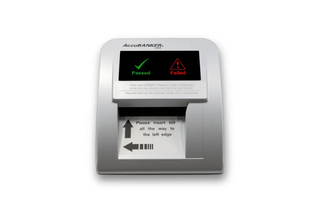 Detectora de billetes falsos D470 con Bateria